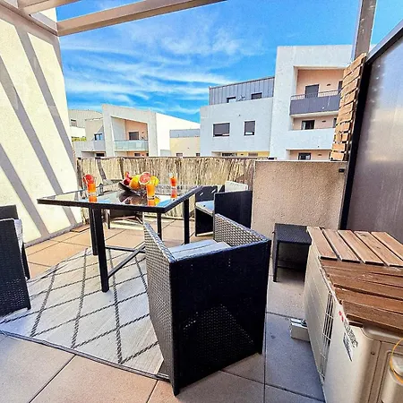 T3 moderne-Parking&Terrasse à 5 min de Montpellier