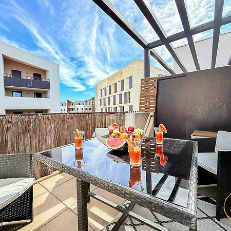 T3 Moderne- Climatise Avec Parking & Terrasse A 5 Min De Montpellier